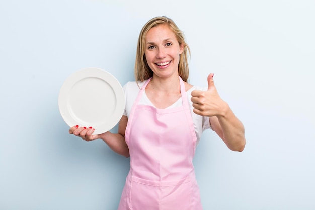 Uśmiechnięty kucharz